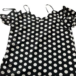Monteau Polka Dot Blouse small